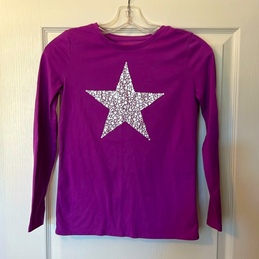 Cat & Jack girls long sleeve shirt size 10/12